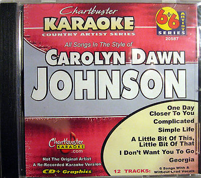 Chartbuster Karaoke CD+G Country Artist Series - CB20587 (Carolyn Dawn Johnson)