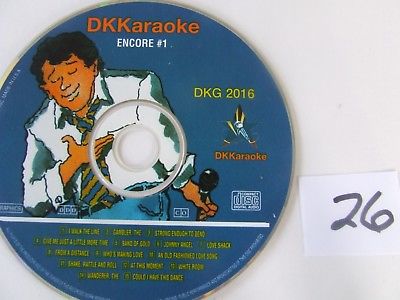 DK Karaoke DKG 2016 Encore #1 CDG Made in USA Out of Print