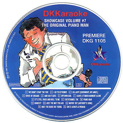 DK KARAOKE DKG-1105 - ORIGINAL MILLENNIUM PREMIERE CD+G - OUT OF PRINT!!!