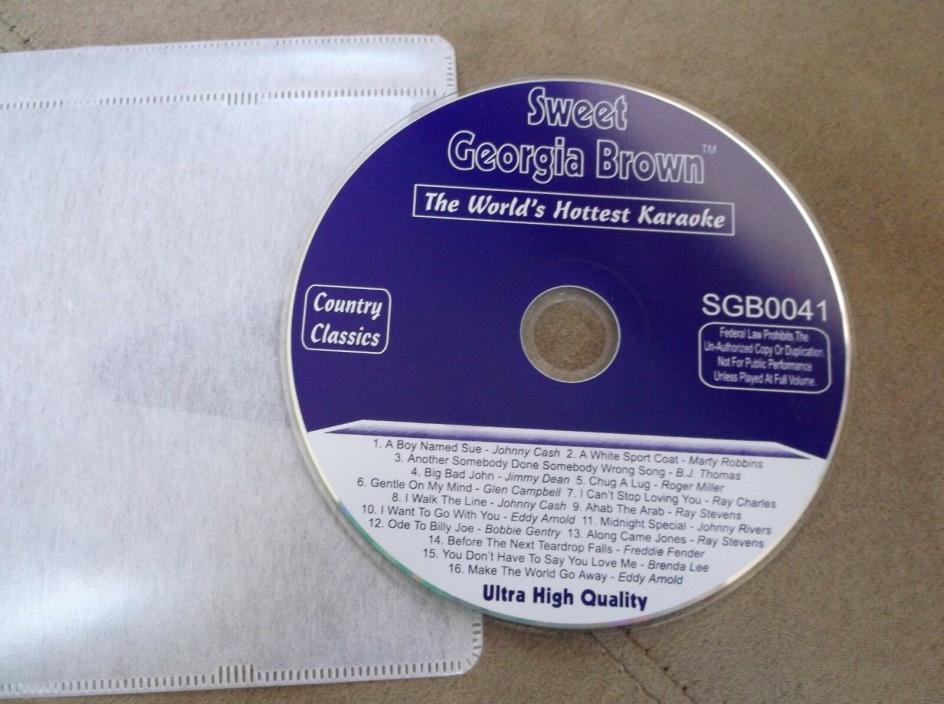 Sweet Georgia Brown 0041 Country Classics