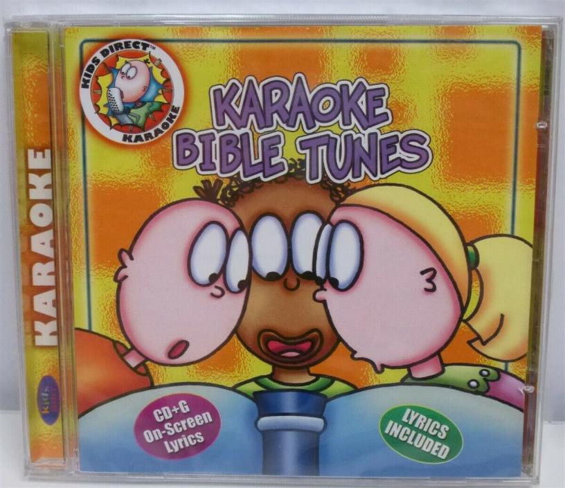 CD Karaoke Bible Tunes by Kids Direct Karaoke 2003 NEW SEALED