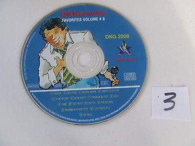 DK Karaoke Favorites Volume 8      DKG Excellent Condition