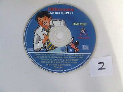 DK Karaoke Favorites Volume 7      DKG Excellent Condition