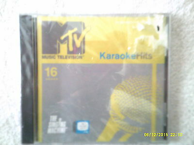 CD MTV KARAOKE HITS 16 SONGS THE SINGING MACHINE STERE0  NEW SEALED