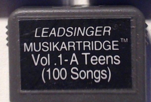 Leadsinger Musikartridge (Vol. 1-A Teens) (100 Sings) (Karaoke Cartridge)