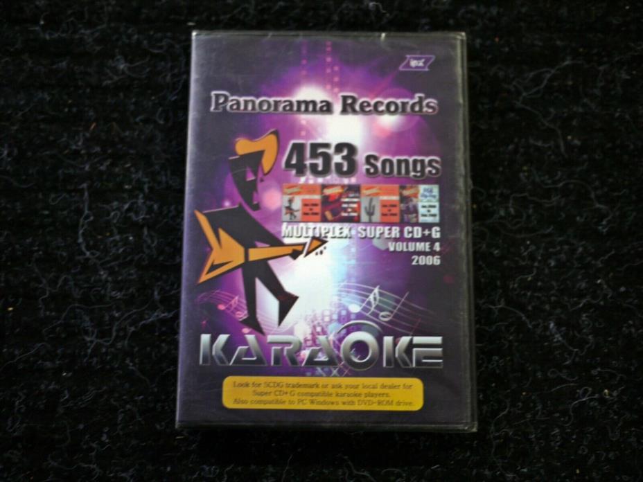 Panorama 2006 Monthly Super CDG Karaoke Hits 453 Songs for CAVS or PC