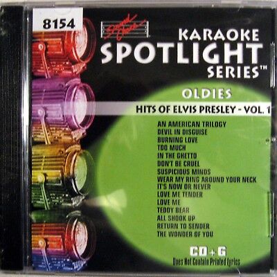 SOUND CHOICE KARAOKE SPOTLIGHT CD+G - SC8154  Vol. 1 Hits Of Elvis Presley