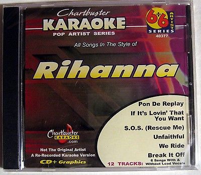 Chartbuster Karaoke CD+G   Pop Artist Series - CB40377  (Rihanna)