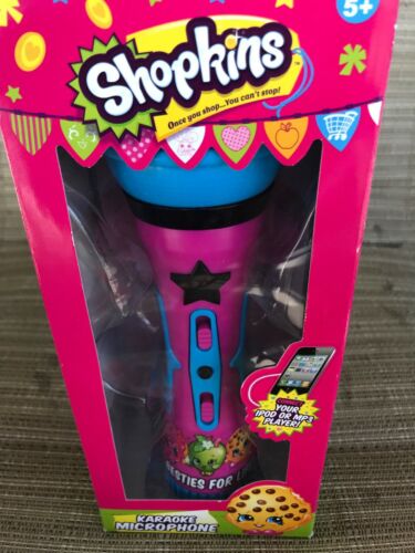 Shopkins Karaoke Microphone - Connects to iPod or MP3 Player