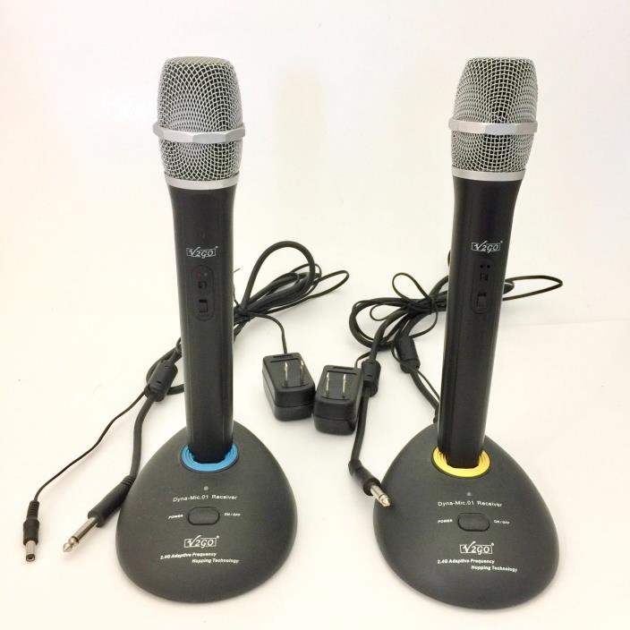 Wireless Microphone V2GO Karaoke Dyna Mic.01 Set of 2