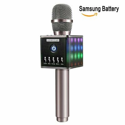 Karaoke Microphone Wireless Domezan Bluetooth Speaker Mic With 3200Mah Samsung