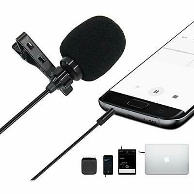 Lavalier Microphone Clip-on Lapel Omnidirectional Live Streaming / Video Chat