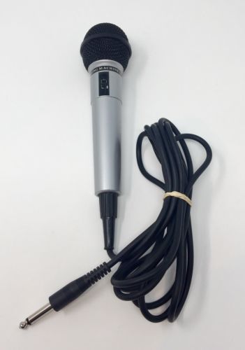 Karaoke Party The Singing Machine Replacement Additional Microphone Wired