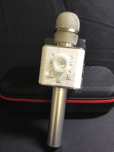 Wireless Microphone/Karaoke Silver