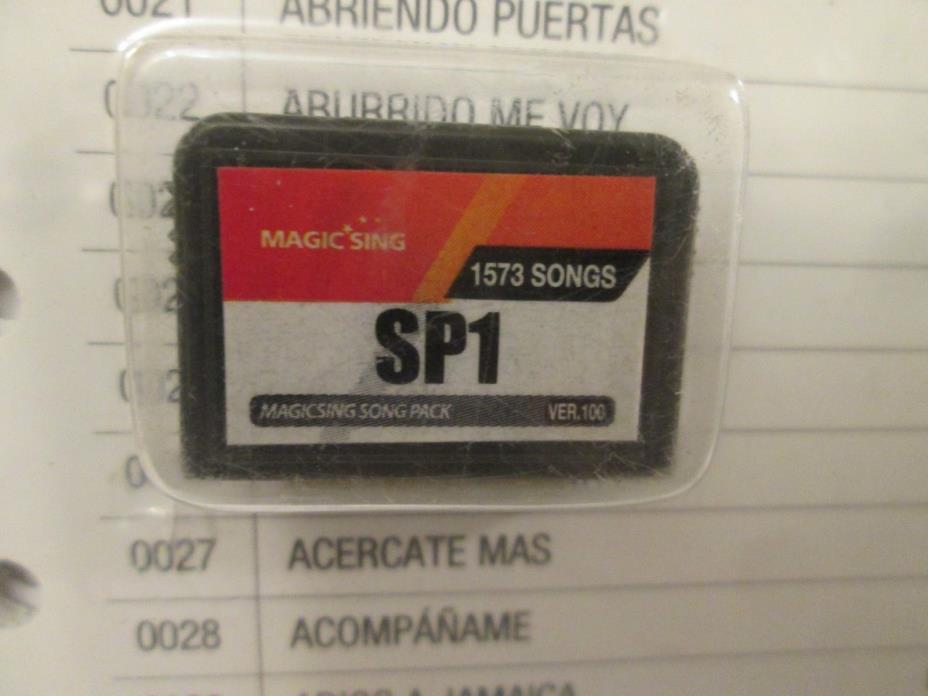 Spanish Chip 1573 songs for  Magic Sing