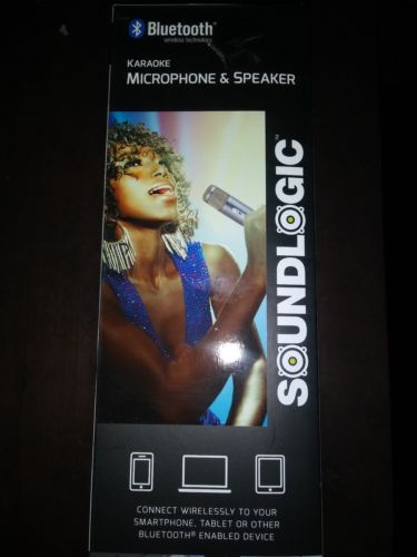 Wireless Bluetooth Karaoke Microphone Speaker Home Handheld KTV USB Player wCase