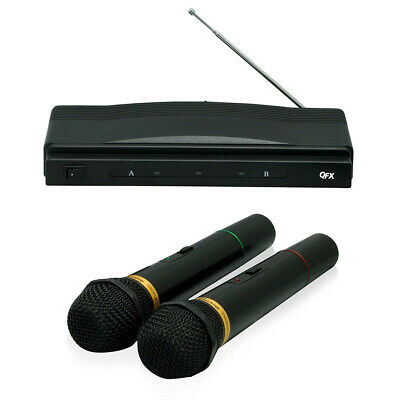 New Quantum FX Twin Pack Wireless Microphone System