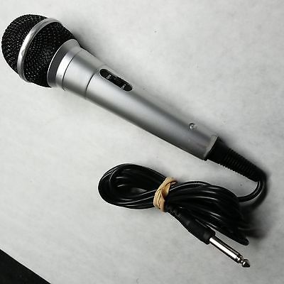 Silver Gray Mic Microphone