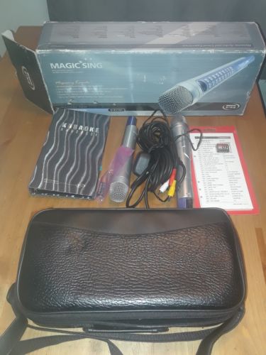 Enter Tech Magic Sing ED-9000 Complete Karaoke Kit, in box, extra microphone