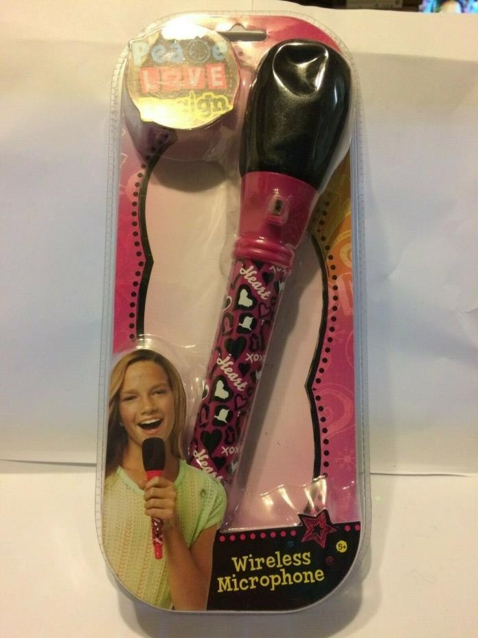 Cyber Gear Wireless Microphone Plays Through Any FM Radio New Sealed in Plastic