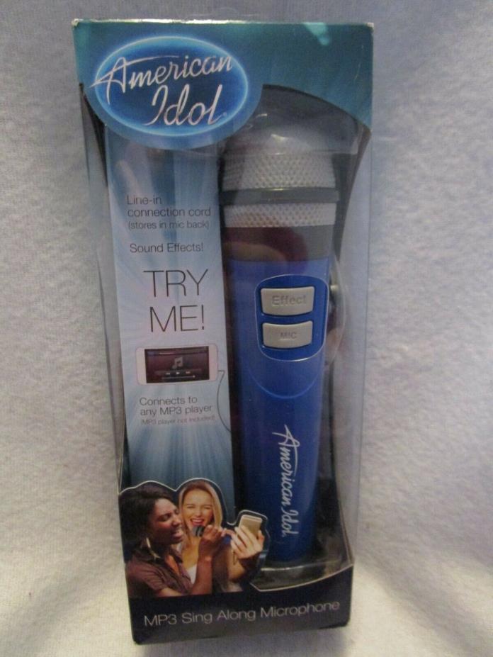 New American Idol MP3 Sing Along Microphone Sealed Package