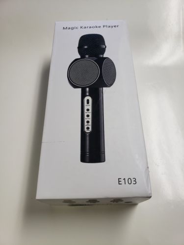 Magic Karaoke Player Microphone E103 (Black)
