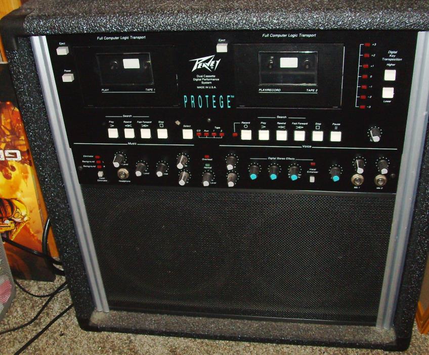 Peavey Protege -Digital Performance- Vocal / Music Editor / Amplifier / Karaoke