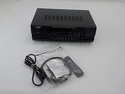 PYLE PT265BT Bluetooth 200W Digital Receiver Amplifier for Karaoke Mixing
