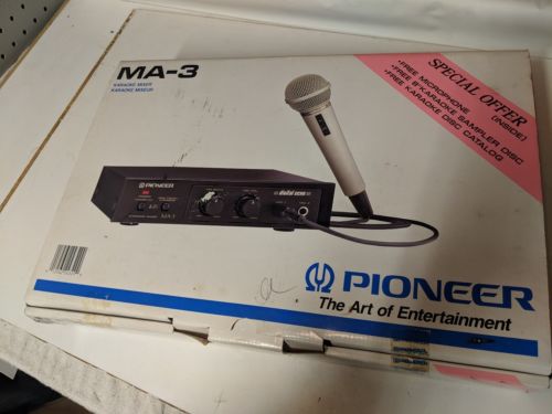 Pioneer Digital Echo Karaoke Mixer MA-3 Brand New Free Shipping