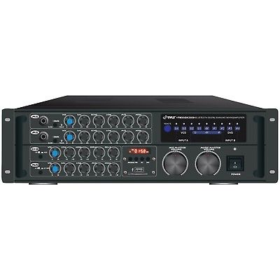 PYLE PRO PMXAKB2000 2000-Watt Bluetooth(R) Karaoke Amplifier - Free ship