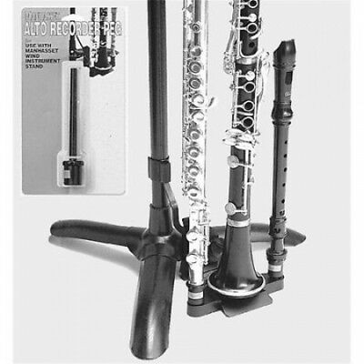 Manhasset #1460 Alto Recorder Peg, Music Stand Accessory. Free Shipping