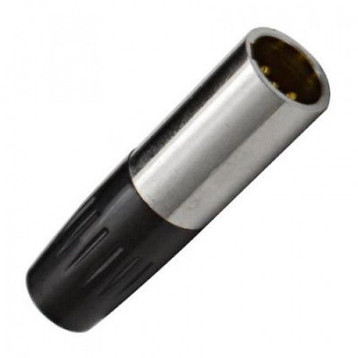 Seismic Audio New Mini Male XLR 4 Pin Connector/Plug for Cable - SAPT28