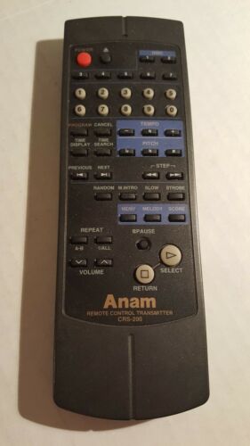 Anam Bei Professional Video CD / CD Karaoke Player Model CRS-200A REMOTE REPLACE