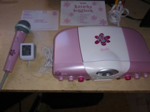 Barbie Karaoke Cam Music Video Maker w/ Wireless Microphone BE-826