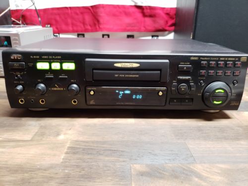 JVC XL-SV22 BK Karaoke Video CD Player Works Perfect! FREE SHIPPING!