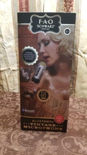 FAO SCHARZ. bluetooth Vintage Microphone,  Karaoke Microphone