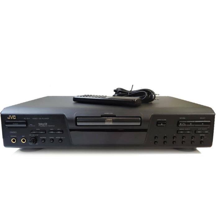 JVC XL-SV21BX Video CD Player With Remote And Cord
