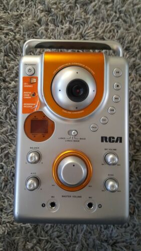 RCA Portable Karaoke Machine Model RK 1255 CD/ Graphics/Camera