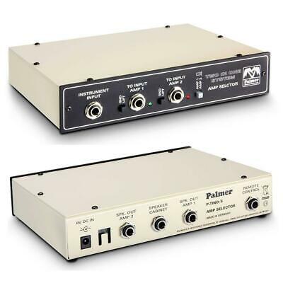 Palmer MI Tino Amp Switching System 2 Guitar Amplifiers to 1 Cab Remote Input