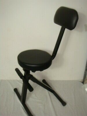 ROCKVILLE RDS40 PORTABLE DJ/GUITAR/DRUM/KEYBOARD PADDED ADJUSTABLE THRONE/CHAIR