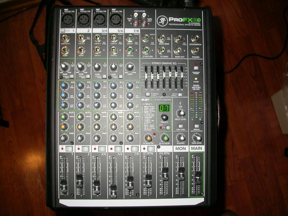 MACKIE ProFX8v2 for Parts or repair working