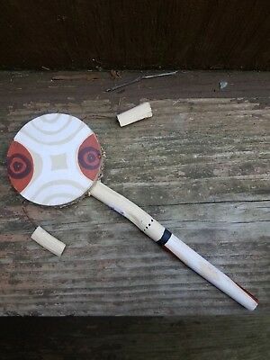 Fair Trade Authentic Handcrafted African Spin Drum Toy
