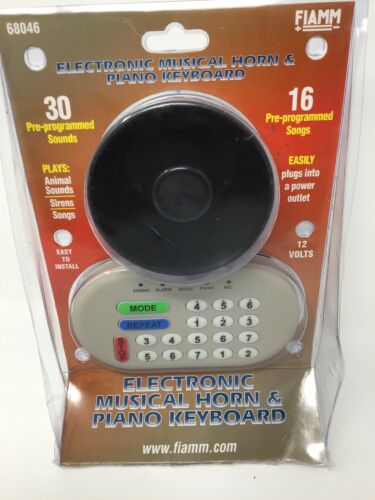 Fiamm 68046 Electronic Musical Horn & Piano Keyboard