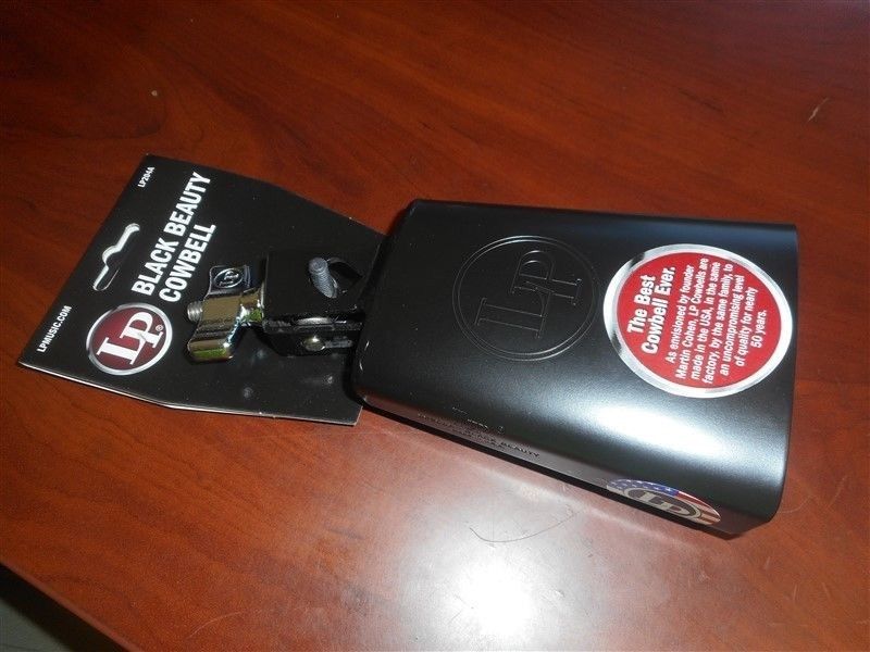 NEW - Latin Percussion LP204A Black Beauty Cowbell