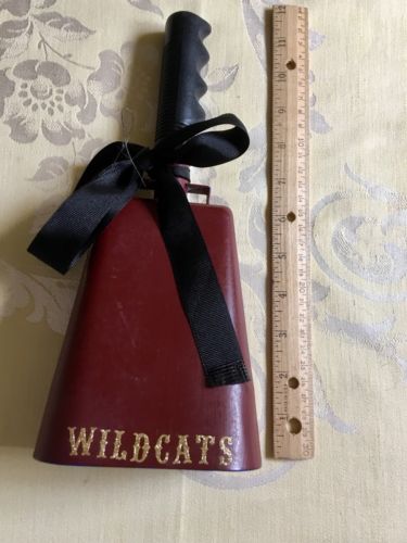 Vintage Cowbell with Handle - Cheering Bell for Sports Events etc.