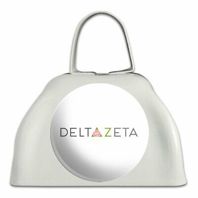 Delta Zeta Sorority Wordmark Officially Licensed Cowbell Cow Bell Instrument