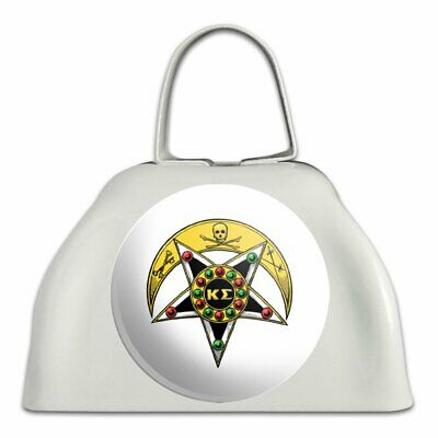 Kappa Sigma Fraternity Color Crescent Cowbell Cow Bell Instrument