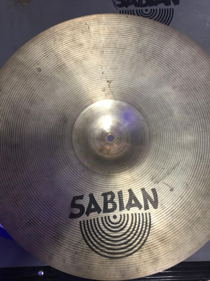 sabian 18 inch heavy crash late 1980s/early 1990s