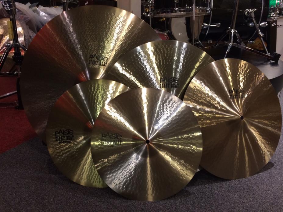 Paiste Giant Beat Cymbal Set 24
