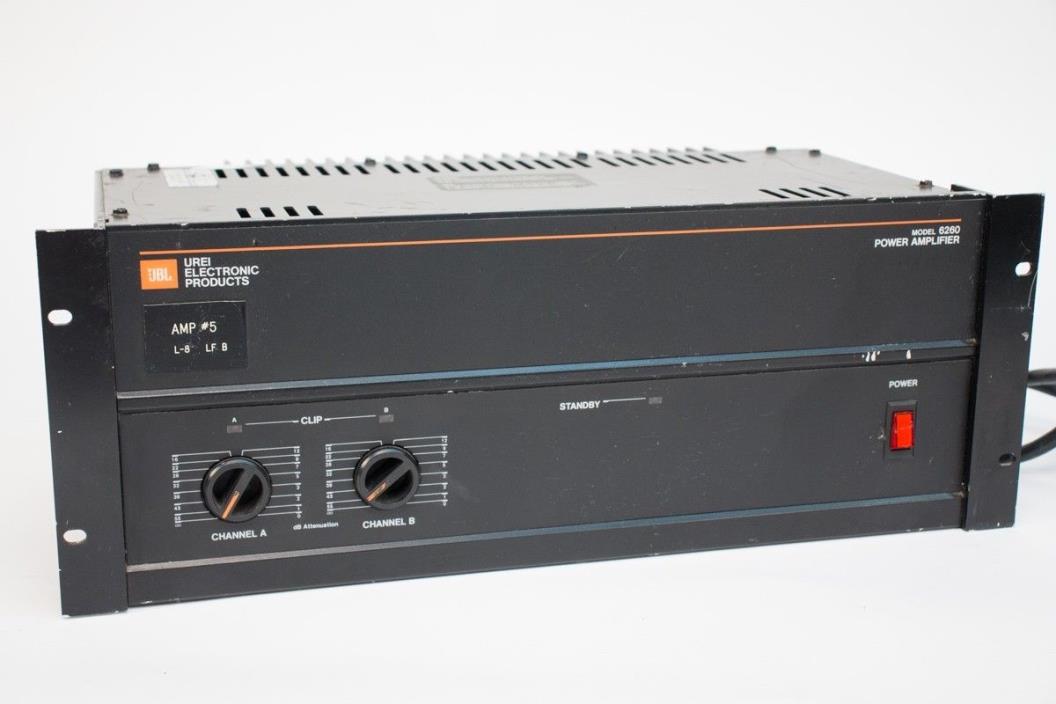 JBL UREI 6260 2-Channel Rack-Mountable Power Amplifier